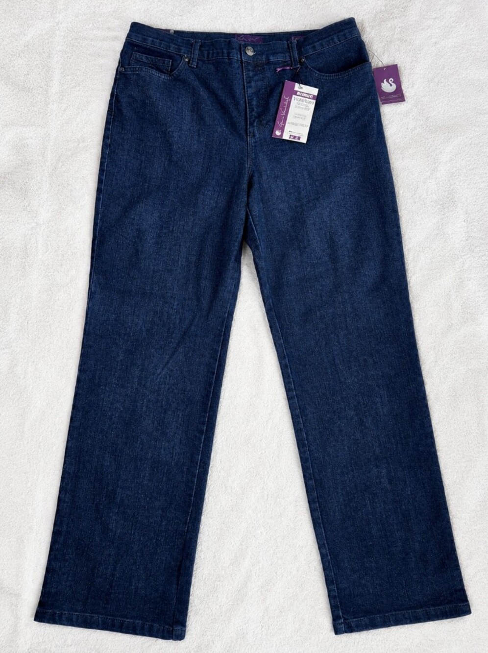 Gloria Vanderbilt Amanda Jeans 14P Petite Supreme Stretch Tapered Leg NWT Fall